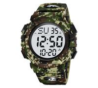 TOOCAT Voice Chime Simple Large Character Numeric Display Fashion Electronic Watch, Multi-functional electronic sports watch, also for the visually impaired or the elderly to set the voice of the