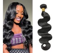 TOOCCI 10A Body Wave 1 Bundle Brazilian Virgin Human Hair Bundles 100% Unprocessed Virgin Hair Single Bundles Body Wave Weave(10 inch)