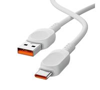 toocki USB C Cable, 1 m 7 A Charging Cable, USB C Quick Charge and Sync Cable, USB C, White