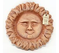 Toocook Handmade Ceramic Sun Wall Decor for Home Decor Gift Idea Handcrafted in Terracotta, Made in Italy (Sun 15 cm)