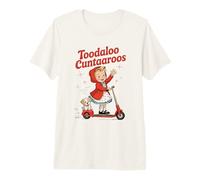 Toodaloo Cuntaaroos Vintage Scooter Girl Humor Premium T-Shirt
