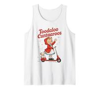 Toodaloo Cuntaaroos Vintage Scooter Girl Humor Tank Top