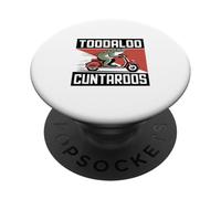 Toodaloo Cuntaroos Frog Scooter Sarcastic Farewell PopSockets Adhesive PopGrip