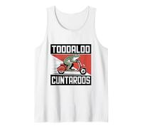 Toodaloo Cuntaroos Frog Scooter Sarcastic Farewell Tank Top