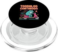 Toodaloo Cuntaroos Retro Frog Scooter Meme PopSockets PopGrip for MagSafe