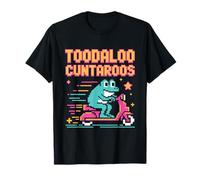 Toodaloo Cuntaroos Retro Frog Scooter Meme T-Shirt