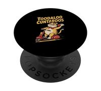 Toodaloo Cuntaroos Rude Cat Scooter Humor PopSockets Adhesive PopGrip