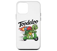Toodeloo Flying Turtle Scooter Jetpack Adventure Playful Case for iPhone 12 mini