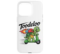Toodeloo Flying Turtle Scooter Jetpack Adventure Playful Case for iPhone 15 Pro Max