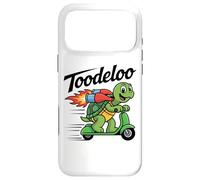 Toodeloo Flying Turtle Scooter Jetpack Adventure Playful Case for iPhone 17 Pro Max