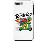 Toodeloo Flying Turtle Scooter Jetpack Adventure Playful Case for iPhone 7 Plus/8 Plus