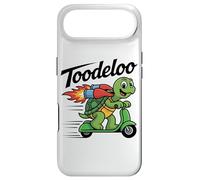 Toodeloo Flying Turtle Scooter Jetpack Adventure Playful Case for iPhone Air
