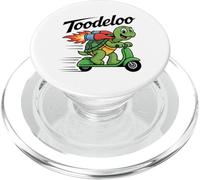 Toodeloo Flying Turtle Scooter Jetpack Adventure Playful PopSockets PopGrip for MagSafe