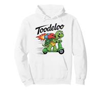 Toodeloo Flying Turtle Scooter Jetpack Adventure Playful Pullover Hoodie