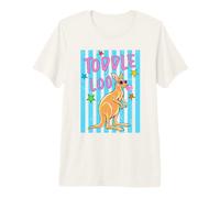 Toodle Loo Cool Kangaroo Bubble Gum Sunglasses Premium T-Shirt