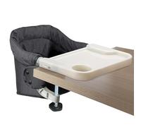 Toogel Hook On High Chair with Removable Tray, Portable for 6-36M, Black