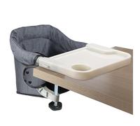 Toogel Hook On High Chair with Removable Tray, Portable for 6-36M, Grey