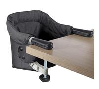 Toogel Hook on Seat High Chair for Babies and Toddlers 6-36 Months, Portable and Foldable Table Chair for Home and Travel, Baby Feeding Chair, Setup in Seconds Includes Carry Bag (Black)