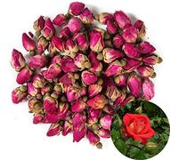 TooGet Red Rose Buds Flower Herbal Tea Fragrant Rosebuds Loose Leaf Tea, Culinary Food Grade - 225g