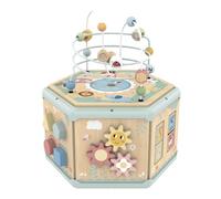 Tooky Toy 7-in-1 wooden activity cube + 2 years 31 x 27.4 x 35 cm