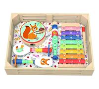 Tooky Toy 921 TF957 Musical Instrument Set-Forest, Multi