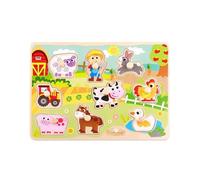 Tooky Toy abgee Wooden Farm Puzzle