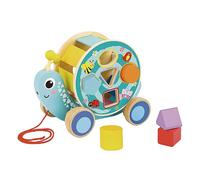 Tooky Toy Wooden Pull Along - Snail