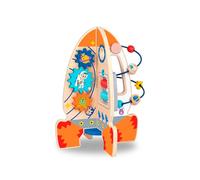 Tooky Toy Wooden Activity Rocket