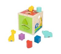 Tooky Toy Wooden Animal Shape Sorter