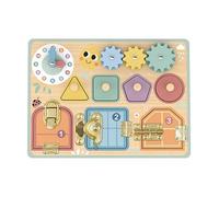 Tooky Toy Wooden Busy Board
