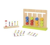 Tooky Toy Wooden Logic Game Puzzle, 3+, Pattern Matching, Problem-Solving, Educational
