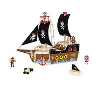 Tooky Toy - Wooden Pirate Ship