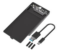 Tool 2.5" Enclosure USB Type C 3 7mm 9.5mm Compatible Multiple Operating Systems USB C External Enclosure