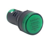 Tool Accessories 1pcs 12V 24V 110V 220V 380V 22mm Panel Mount LED Power Indicator Pilot Signal Light Lamp AD16-22 Red Blue White Green Yellow(Green,12V)