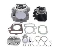 Tool Accessories Engine Parts Cylinder Gasket Piston Ring Set, Bore Size 39mm Piston Ring Kit Replacement Fit for Compatible with Honda Z50R XR50 CRF50 50cc 1999-2004