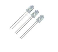 [Tool Accessories] LED 5V 12v 5mm 3mm Bead SMD f5 f3 hat/Round lamp dip led USB car Light White red Green Blue Yellow chip 100pcs(Red,12V 5mm Round)