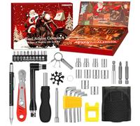 Tool Advent Calendar 2025 Adult Men Teen Boys, 24 Day Advent Calendar 2025 Household Hand Tool Kit, Christmas Mechanics Tools Countdown Calendars Surprise Gifts for Men, Son, Boyfriend, Husband, Dad