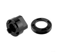 Tool and Cap Combination for SRAM For DUB Crankset Maintenance Compatible with BB30 Bottom Bracket Installations (Black)