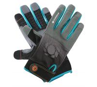 Tool and Wood Glove 10/XL: Gloves for all work with tools, secure grip, shock-absorbent pads, mesh fabric, Mobile Touch for smartphone use (11522-20)