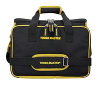 Tool Bag 16" Inch 41 Multi Pocket With Padded Handle & Rubber Feet, Multifunctional Tool Storage Organiser Technicians Electricians Toolbag with Removable Shoulder Strap