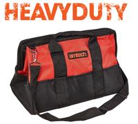 Tool Bag 17'' (45cm) Heavy Duty Storage 22 Pouches Contractor W/ Shoulder Strap