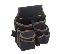 Tool Bag - Electrician Bag with Multiple Pockets, Waterproof Multi-Pocket Pouch with Belt for Plumbers Gardeners Carpenters Electricians with Organization for Screwdrivers Met