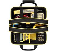 Tool Bag for Klein Tools VDV501-851/VDV526-200/VDV500-820 Cable Tester Kit | 5-layer Tool Bag,for VDV500-705,VDV501-851,VDV500-123,80072 RJ45 Testers,Tracer Probes,Primper, Parts for Workbench,Truck