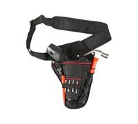 Tool Bag - Not Easy to Damage Electrician Bag with Multiple Pockets and Adjustable Nylon Belt Black | Drill Recovery Tool Belt Bags for Mechanics, Wrenches, EL