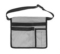 Tool Bag Organizer Storage Unilateral Waist Hanging Wear Resistant Oxford Cloth Adjustable Multi Pocket Design for Gardening Handyman Work Garage Camping (Gray)