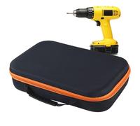Tool Bag Ox Cloth, Zipper Closure Carrying Work Pouch, Tool Bag Ox Cloth Empty Storage Drill Organizer, Wear Resistant Power Tool Storage Case, Reusable Outdoor Protective Case