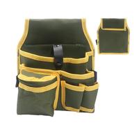 Tool Bag with Belt Clip, Tool Belt | Tool Bag | Multifunctional Thickened for Maintenance, Multiple Pockets, Tool Waist Bag for Wrenches, Wire Stripper