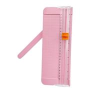 Tool Bag Wrapping Paper Cutter A4 Paper Trimmer with Side Ruler Portable Straight Edge Cutter Ideal for Label Making (28cm)