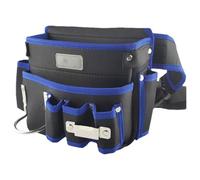 Tool Belt Bag, Adjustable Bag Made of Oxford Fabric, Tool Bag for Electricians, for Carpentry, Construction, Electrical Installation, Garden and Household