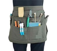 Tool Belt Bag Multi-Pocket Canvas Tool Apron For Hand Gardening, Industrial Work, And Hairdressing(Color 2)